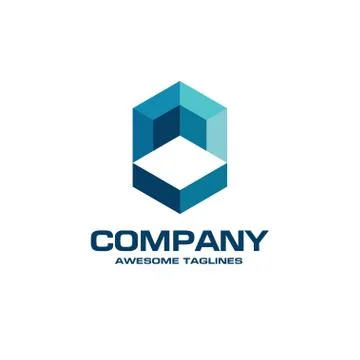Construction and building logo concept Stock Illustration
