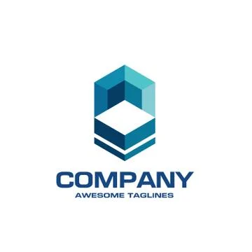 Construction and building logo concept Stock Illustration