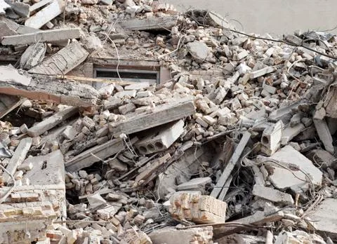 Construction and Demolition Debris Stock Photos