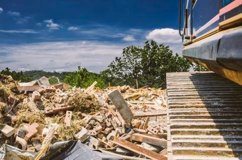 Construction and demolition site Stock Photos