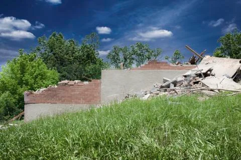 Construction and demolition site Stock Photos