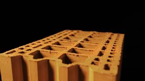 Construction and materials concept. Stock footage. Abstract animation of 3d Stock Illustration