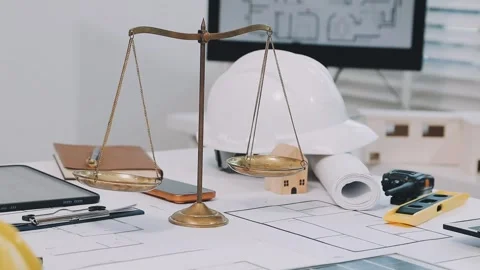 Construction and structure of Engineer or architect meeting for project wor.. Stock Footage 333275762