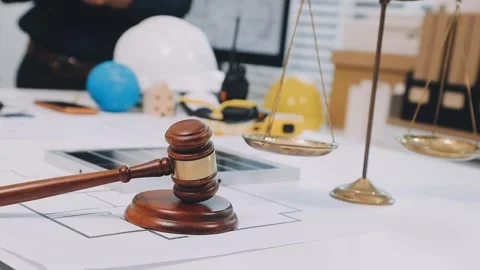 Construction and structure of Engineer or architect meeting for project wor.. Stock Footage 333275764