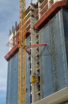 Construction and Winch Stock Photos