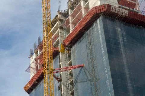 Construction and Winch Stock Photos