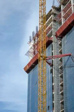 Construction and Winch Stock Photos