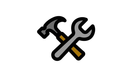 Construction animation Stock Footage 196943191