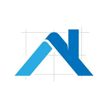 Construction architect home builder design logo vector symbol graphic concept Stock Illustration