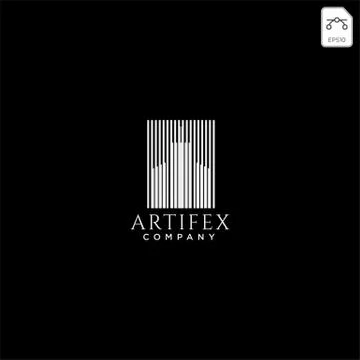 Construction architect logo design icon vector element Stock Illustration