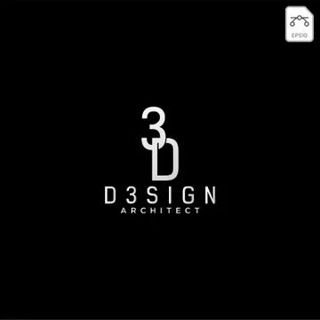 Construction architect logo design icon vector element Stock Illustration