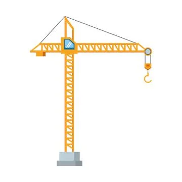 Construction architecture engineering industrial cartoon Illustrazione stock