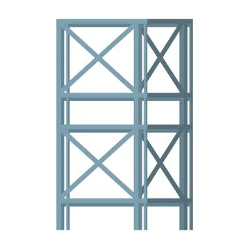 Construction architecture engineering industrial cartoon Ilustración de archivo
