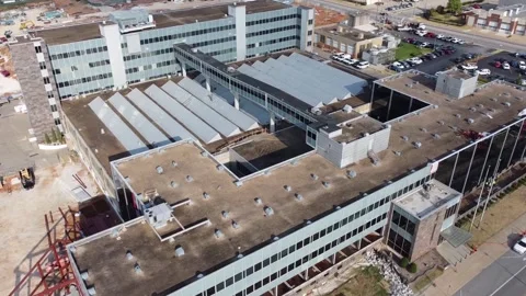 Construction at the Assembly of God Headquarters on November 6, 2025 Vídeo Stock 320632841