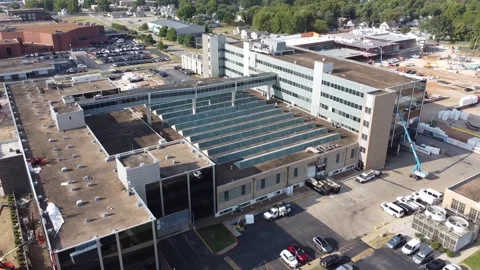 Construction at the Assembly of God Headquarters on November 6, 2025 Vídeo Stock 320632854