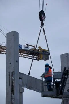 Construction assembly Stock Photos