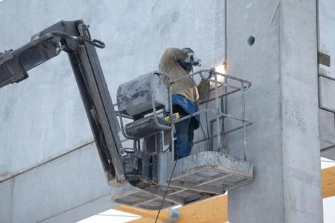 Construction assembly Stock Photos