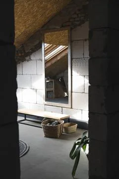 Construction. Bathroom. Stock Photos