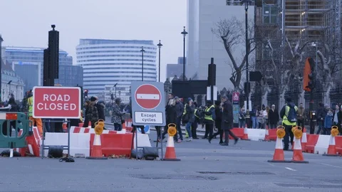 Construction at Big Ben Stock Footage 101921371