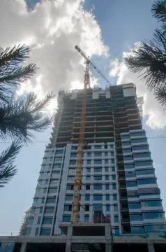 Construction of the Big Building Stock-Fotos