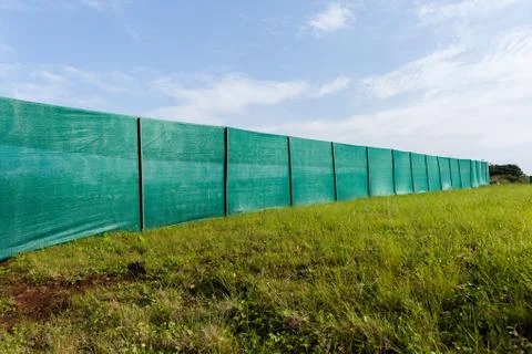 Construction Boundary Blinds Stock Photos