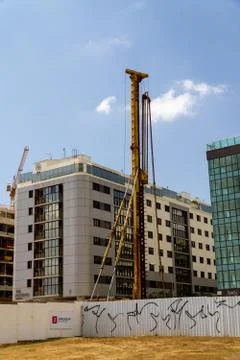 Construction in Brasilia Stock Photos