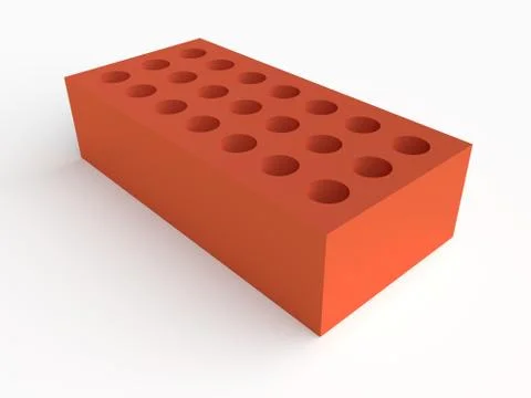 Construction brick Stock Illustration