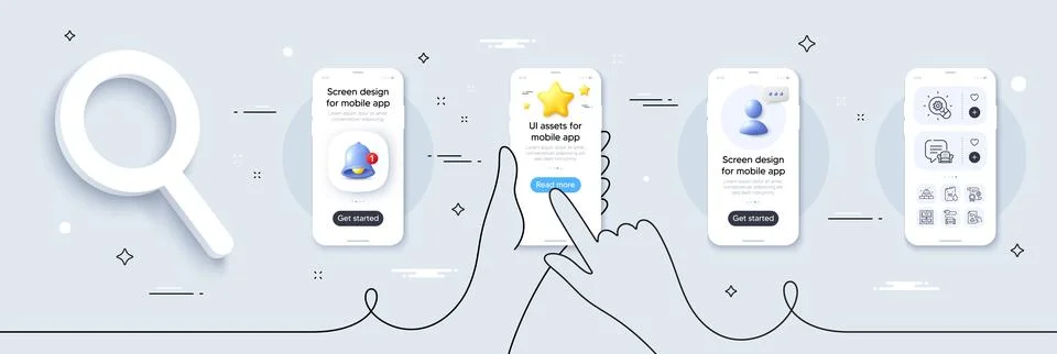 Construction bricks, Construction document and Technical documentation line イラスト素材