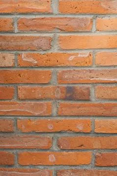 Construction bricks texture background red Foto stock
