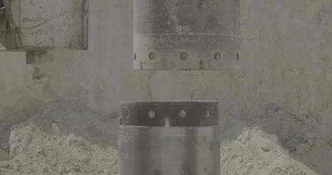 Construction, building, construction machines, technologies, drilling machine Stock Footage 303407728