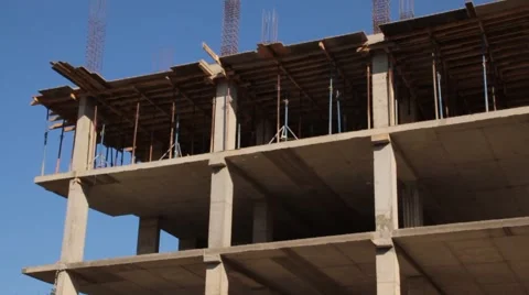 Construction. Building. Video stock 49992295