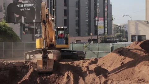 Construction building foundation 6 Stock Footage 79017647