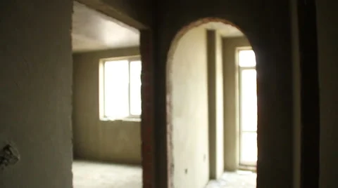 Construction. Building inside. Stock Footage 53824996