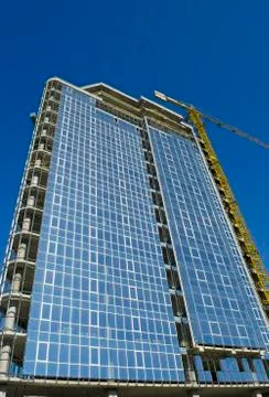 Construction of building Stock Photos