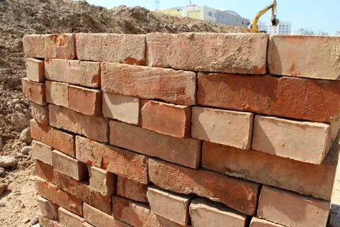 The construction of the building. Stock Photos