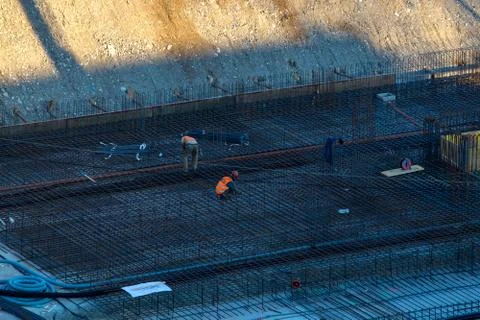 Construction of the building. Stock Photos