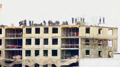 Construction  buildings Vidéo 22334056