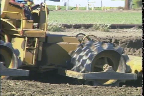 CONSTRUCTION BULLDOZER Stock Footage 1049617
