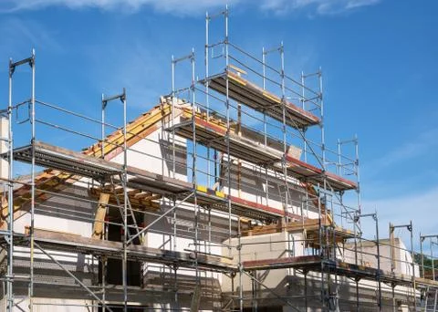 Construction business, framework Stock Photos