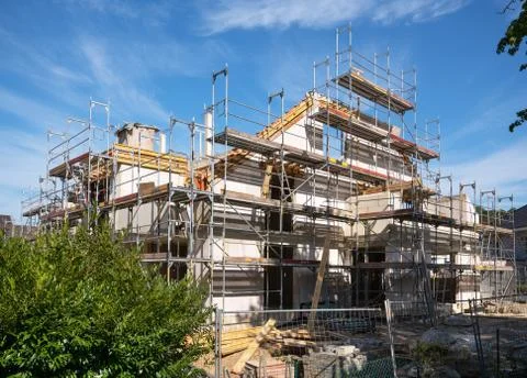 Construction business, framework Stock Photos