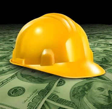 Construction business Stock Illustration