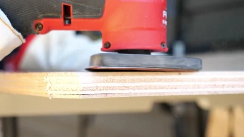 Construction carpenter worker using saws and power tools to get the job done Vidéo 279860480