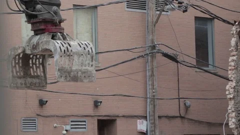 Construction Claw Stock Footage 79022306