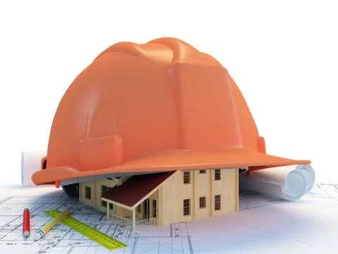 Construction concept Stock Illustration