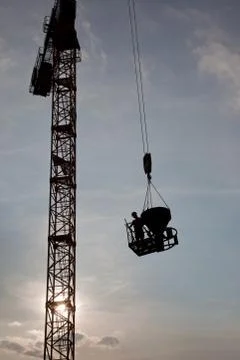 Construction -concrete work Stock Photos