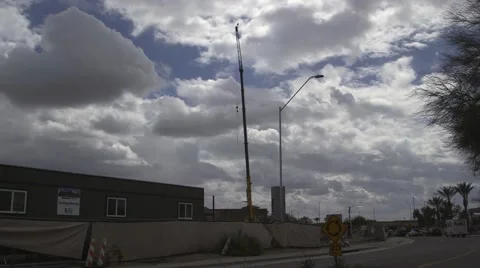 Construction Crane 02 Stock Footage 48827096