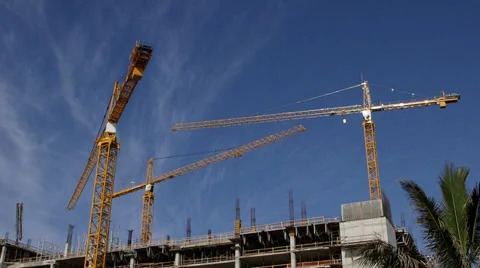 Construction Crane 047 4:2:2 Stock-Footage 38968280