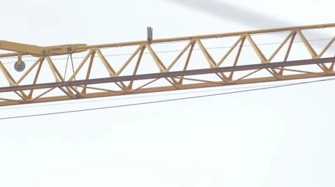 Construction crane 4K + HD _7 Stock Footage 43422489