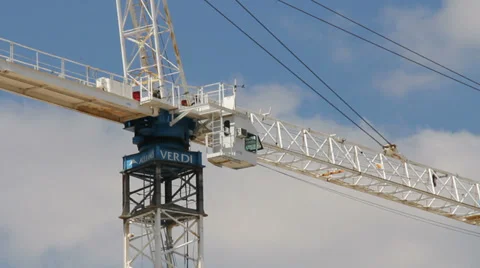 CONSTRUCTION CRANE Video stock 33830061