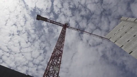 Construction crane Stock Footage 78939190